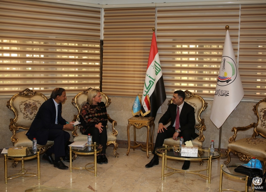 On her first visit to Basra, UN Special Representative Jeanine Hennis-Plasschaert says the UN is committed to assisting the people of Basra