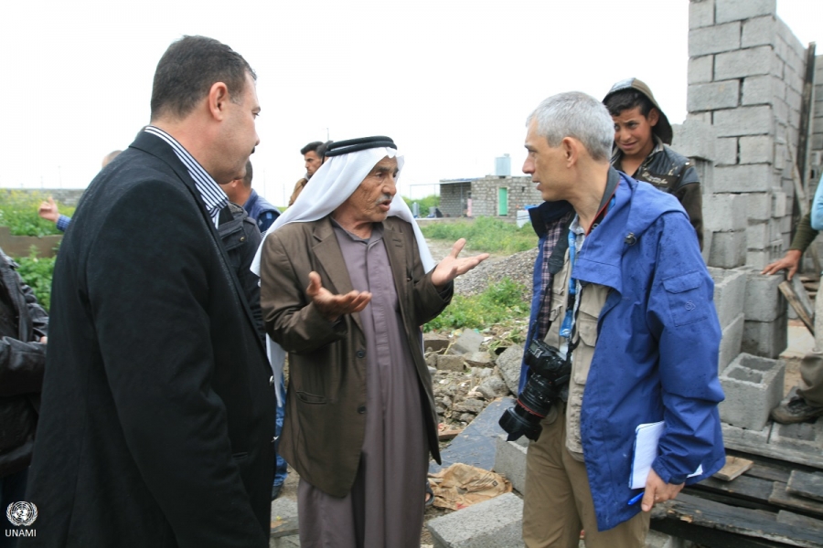 UN Environment assessment visit to Kirkuk