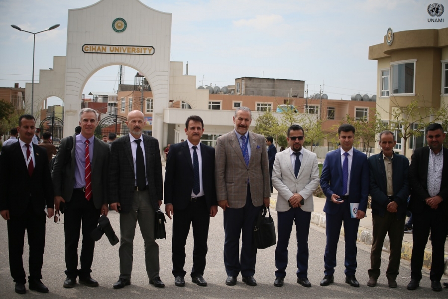 UNAMI Human Rights Office holds 3x3 Film Festival at Cihan University in Duhok, Iraq