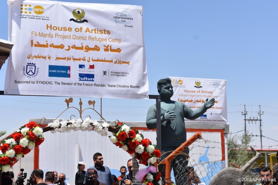 The “House of Artists”: a house for refugees in the Kurdistan region of Iraq