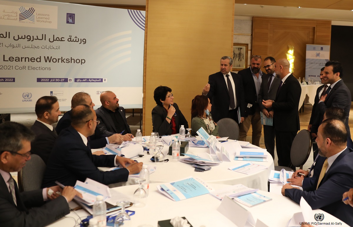 IHEC and UNAMI conclude lessons learned workshop