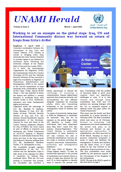  UNAMI Herald Volume 9, Issue 2