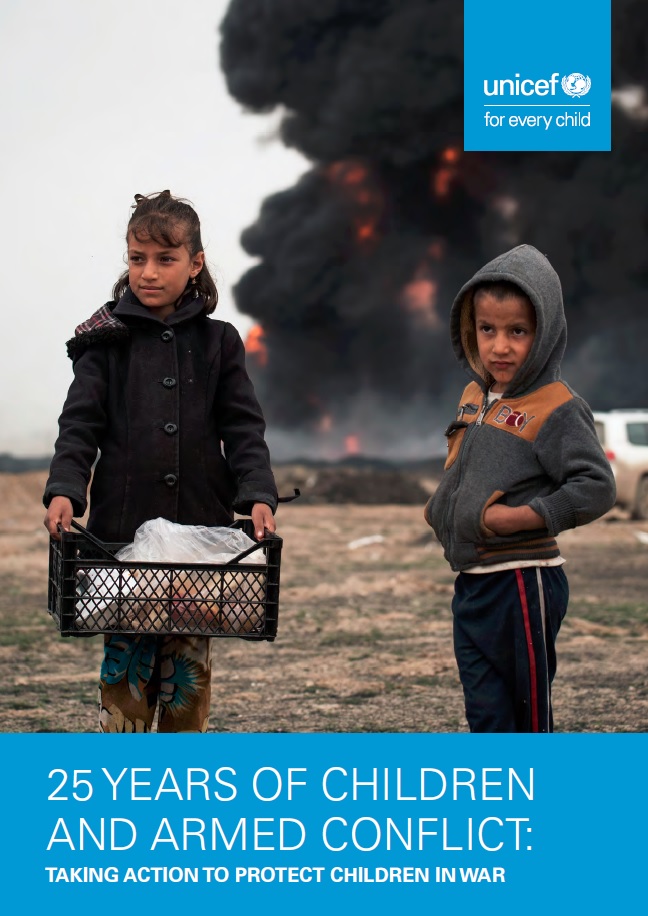 خمسة وعشرون عاماً في مجال الاطفال والنزاع المسلح : اتخاذ الاجراءات لحماية الاطفال في الحروب