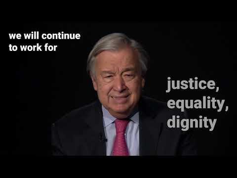 UN SG message on human Rights Day | 10 December 2021