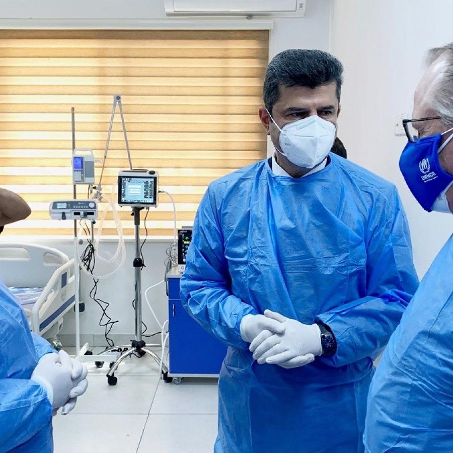 UNHCR Provides Intensive Care Unit Supplies to COVID-19 Treatment Hospitals