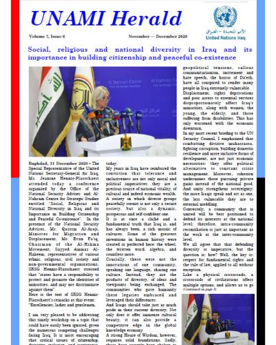UNAMI Herald Volume 7, Issue 6