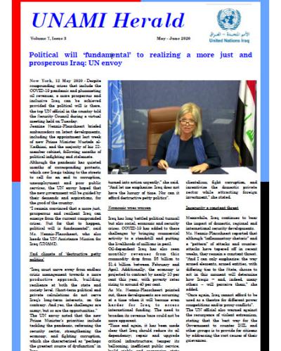 UNAMI Herald Volume 7, Issue 3